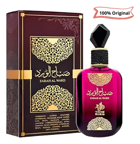 Perfume Arabe Feminino Al Wataniah Sabah Al Ward Edp 100ml