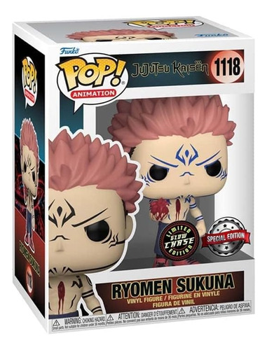 Funko Pop Jujutsu Kaisen - Sukuna Con Corazon Anime
