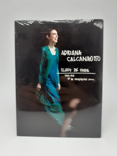 Dvd Adriana Calcanhotto - Olhos De Onda Vivo Rio