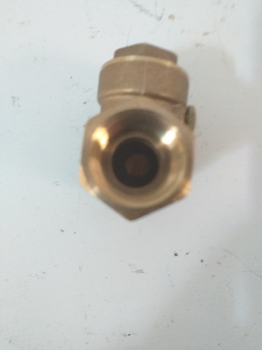 Imagen 3 de 4 de Check De 1/2 Tipo Veleta En Bronce