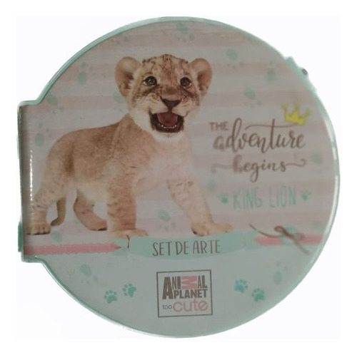 Lapices De Colores Animal Planet Rey Leon