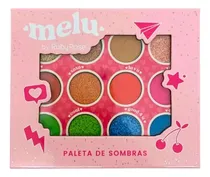 Comprar Paleta De Sombras Melu Ruby Rose 12 Tonos Mates Shimmers