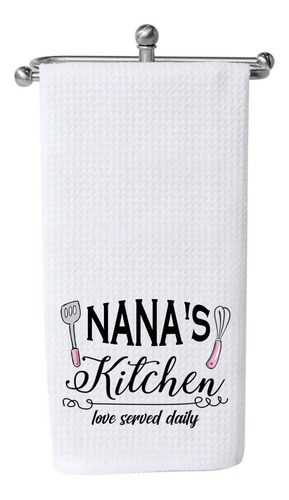 Nana Gift Nana's Kitchen Love Served Toalla Cocina