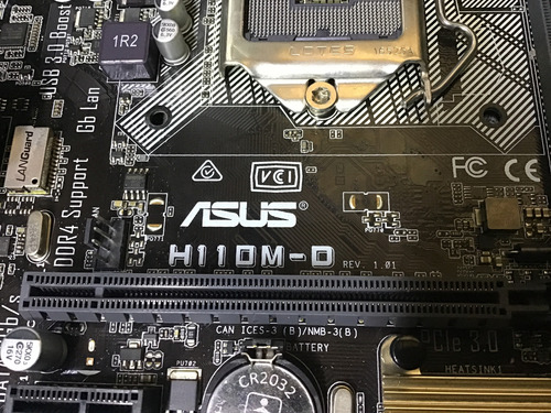 Tarjeta Madre Asus H110m-d Socket 1151 Ddr4 Cafe (Usado)