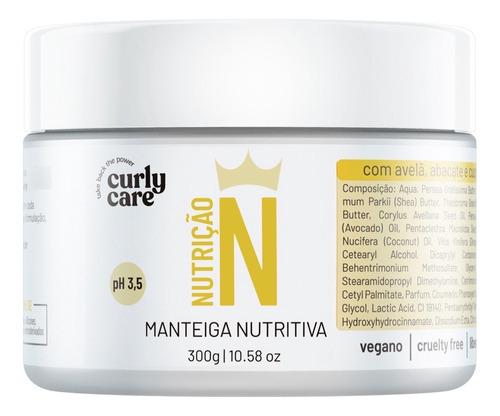 Creme Nutritivo Curly Care E Leave-in Be Free 2x300ml