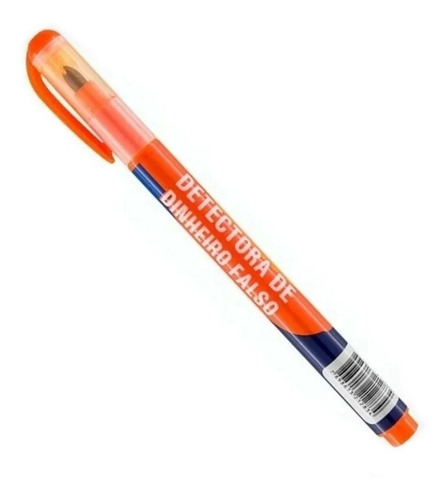 Caneta Detectora De Nota Dinheiro Falso Kit C/5 Brw