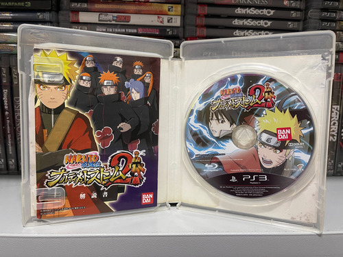 Jogo Ps3 Naruto Shippuden Ultimate Ninja Storm 2 Japones