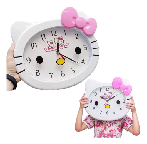 Reloj de pared hello kitty hotsell
