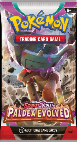 Paquete Evolucionado Pokemon Tcg: Escarlata Y Vio