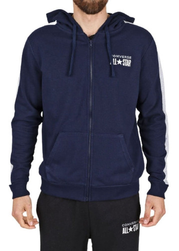 Imagen 1 de 3 de Campera Converse All Start Sleeve Striped Jacket Asfl70