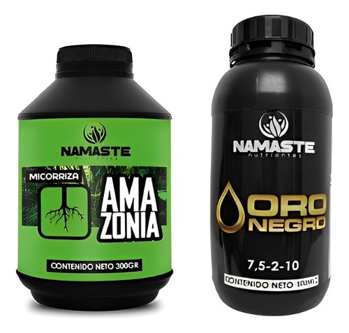 Kit Vege Namaste Amazonia300g Oro Negro 500ml Valhalla Grow