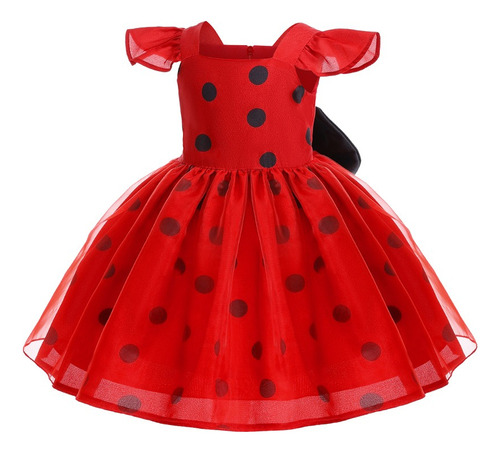 Halloween Dress Dress Ladybug Polka Dot Dress Princess Dresses