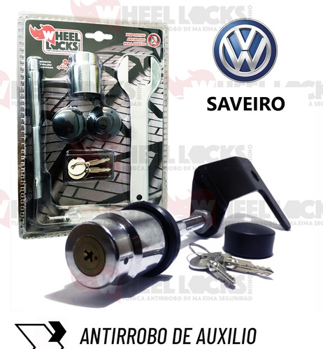 Antirrobo De Auxilio Rhino Wheel Locks - Volkswagen Saveiro