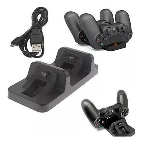 Cargador De Mandos Ps4 Dual Shock Playstation 4 Doble