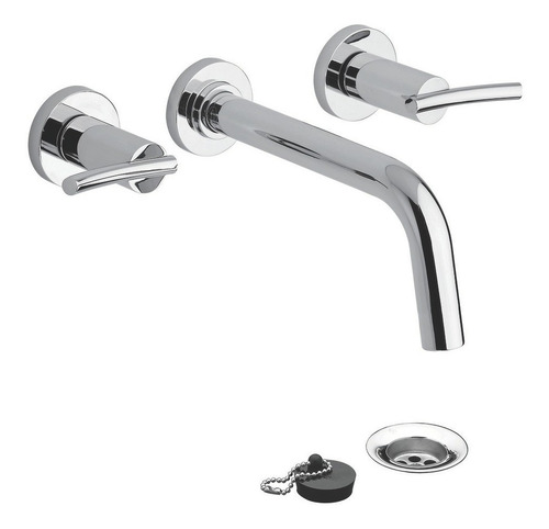 Griferia De Baño Fv Libby Lavatorio De Pared Lever 203/39 Cr