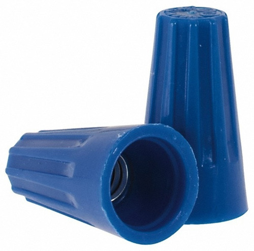 500 X Conector De Torção Emenda Fios Cabos Azul 0,8 - 3,9mm 