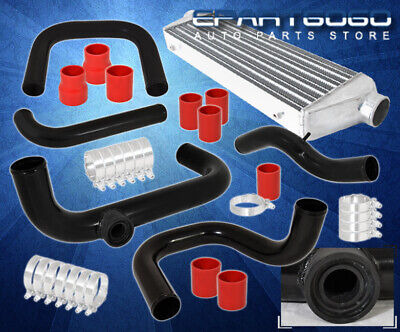 For 92-95 Civic D15 D16 Bolt On Piping Kit With Red Coup Aac