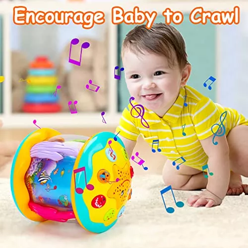  Juguetes para bebés de 6 a 12 meses o más, musicales,  iluminados, presiona y listo, juguetes para bebés de 6 a 12 meses, juguetes  para gatear para bebés, juguetes para bebés