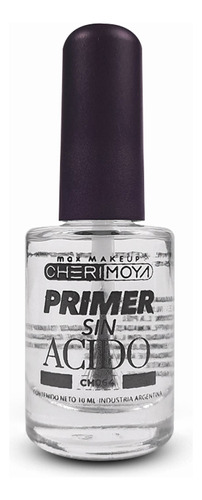 Primer Sin Acido Cherimoya Uñas Esculpidas Manicuria 10 Ml