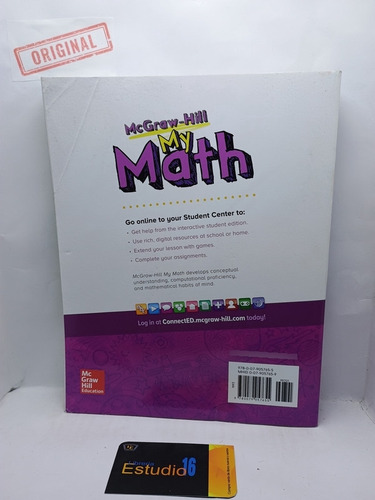 Mcgraw-hill My Math, Grade 5, Student Edition, Volume 1 (Usado)