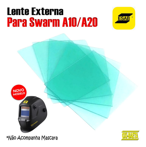 05 Lentes Externas - Swarm A10 / A20  Esab