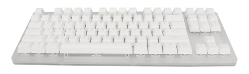 Teclado Mecánico, Panel De Vidrio Retroiluminado Rgb Negro D