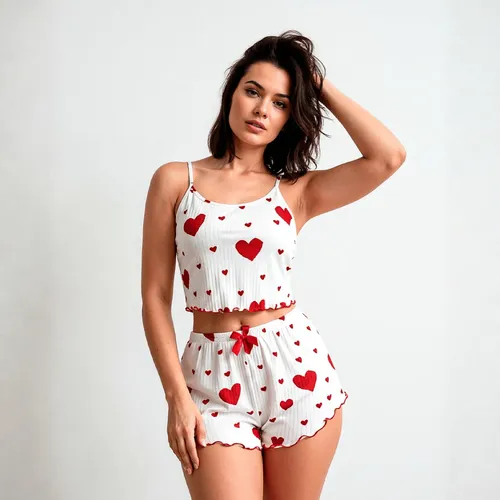 Pijama Feminino Baby Doll Canelado Conjuntinho Short Doll — R$ 34,17 em Mercado Livre, 47% OFF