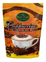 Comprar Cappuccino Com Chocolate Belga 1kg Combo 6 Unid Puro Café
