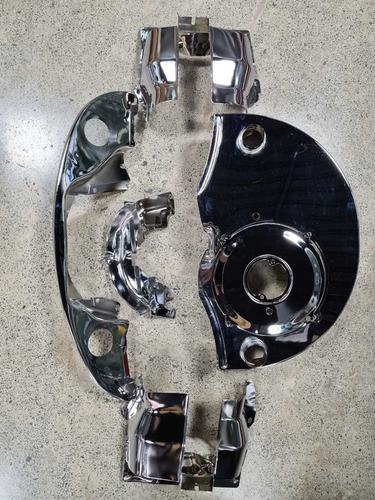 Kit De Tolvas Cromadas C/ductos Calefaccion Vw 1600
