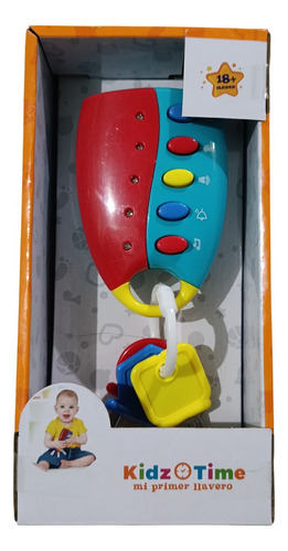 Pack 3 Pz Juguetes Para Bebé Con Luz Y Sonido Kidz Time