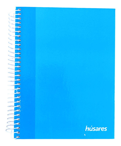 Cuaderno Espiral A5 Tapa Dura Husares 120 Hojas Rayado