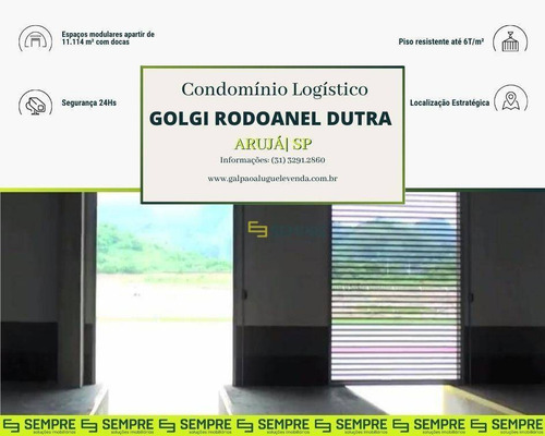 Imagem 1 de 17 de Galpão Para Alugar Em Arujá/sp - Ga0775