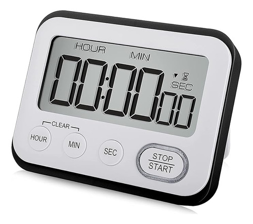 Temporizador Digital Cocina Alarma Magnetica Fuerte Pantalla