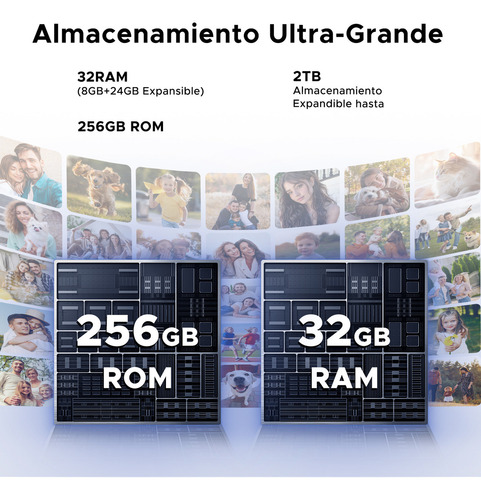 Celular Doogee Note 59 Pro 5g Celular With 6.75, 6250 Mah, 32 Gb De Ram Ext. + 256 Gb De Rom, Android 15, Cámara De 16 Mp