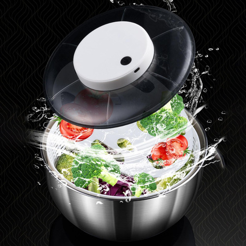 Secador De Frutas E Legumes Limpador E Secador De Alface