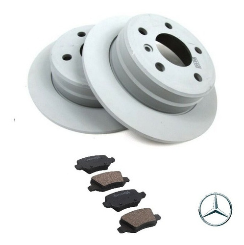 Discos De Freno Y Pastillas M Benz Clase A 180 200 B 180 200