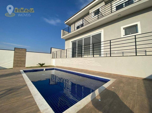 Imagem 2 de 30 de Casa Com Piscina, 4 Suítes - Condomínio Reserva Saint Paul - Itu/sp - Ca1483