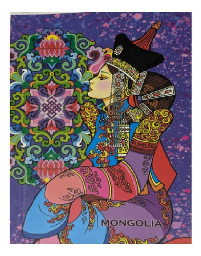 Libreta De Puntos Morada De Mongolia