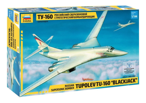 Tupolev Tu-160  Blackjack  By Zvezda # 7002  1/144