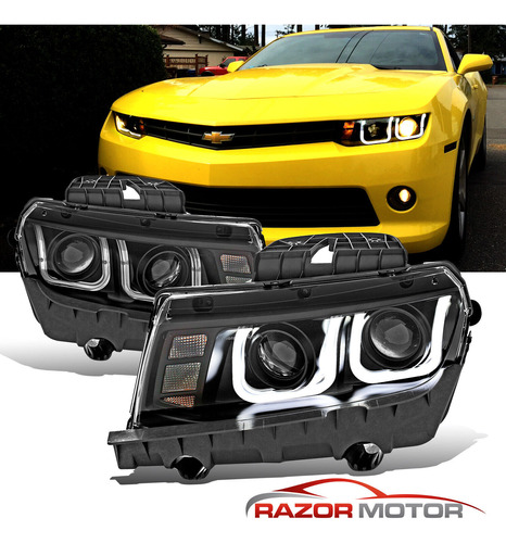 Par Faro Negro Chevrolet Camaro Z/28 2015 7.0l