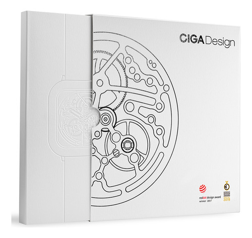 Reloj Ciga Design Silver C Series-full Hollow Silver Silver