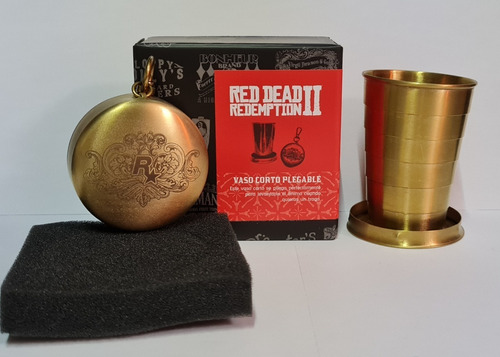Red Dead Redemption 2 Vaso De Shot Plegable Coleccion Llavro