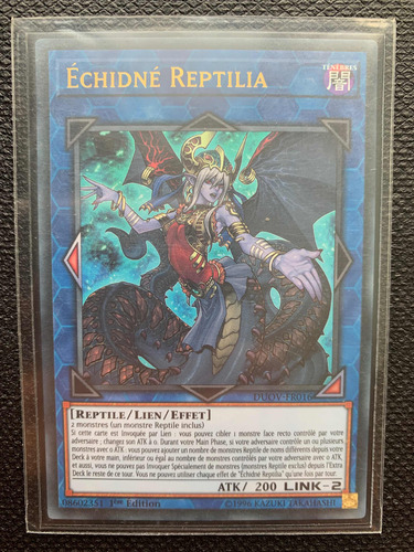 Yu-gi-oh! Reptilianne Echidna Ultra 1ere Édition Duov-fr016