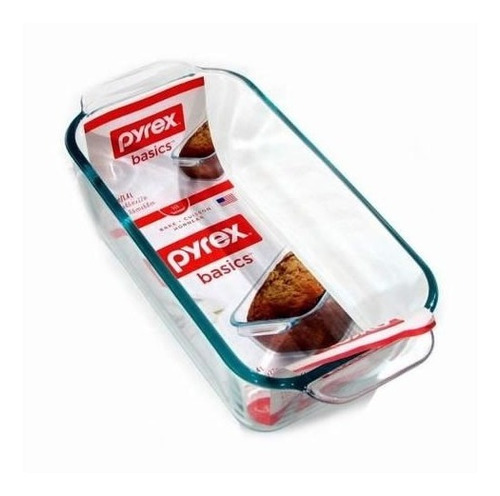 Budinera Molde Pan Fuente Vidrio Pyrex 1.4 Litros