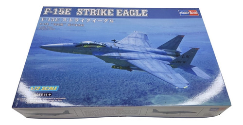Imagem 1 de 5 de Plastimodelismo Kit Para Montar F-15 Eagle Hobbyboss 1/72