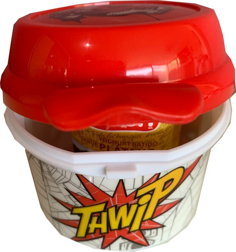 Imagen 1 de 3 de Spiderman Porta Colación Snack 280ml Sin Bpa