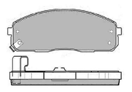 Pastilla De Freno Para  H100 06/ Delantera