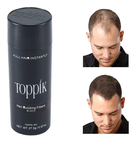 Toppik Fibra Natural Maquiagem Cabelo + Borrifador Aplicador