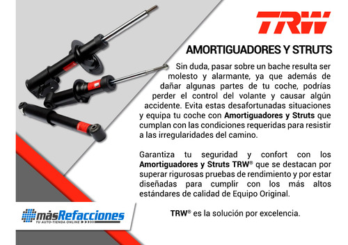 Amortiguador Gas Delantero Izquierdo 135i De 2008 A 2013 Trw
