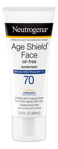 Neutrogena Age Shield Face Sunscreen, Spf 70, 3 Fl Oz